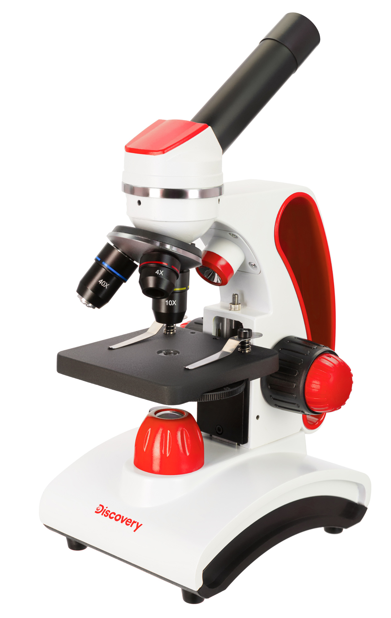 Discovery Mikroskop so zväčšením v rozsahu od 40x do 400x a s publikáciou