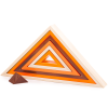 Natural Wooden Stacking Triangles 800x791