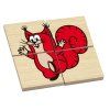 Drevené puzzle Krtko