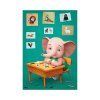 Puzzle triangel Sloník Mio 24 dielov