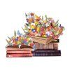 Puzzle Kvitnúce knihy 750 dielov