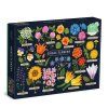Puzzle Jedlé květy 1000 dielov