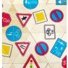 Puzzle mozaika Dopravné značky 24 dielov