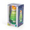 PL001 Tree Top Stacker Green Wooden Toddler Toy Packaging