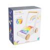 PL102 Rainbow Cloud Walker Wooden Toddler Walking Shapes Puzzle Packaging