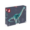 Drevené 3D puzzle Dinosaurus Diplodocus Dino 42 ks