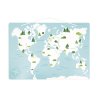Mapa Zvieratká sveta 40 ks magnetiek