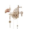 ugears aero clock Wall clock with pendulum 4 max 1100
