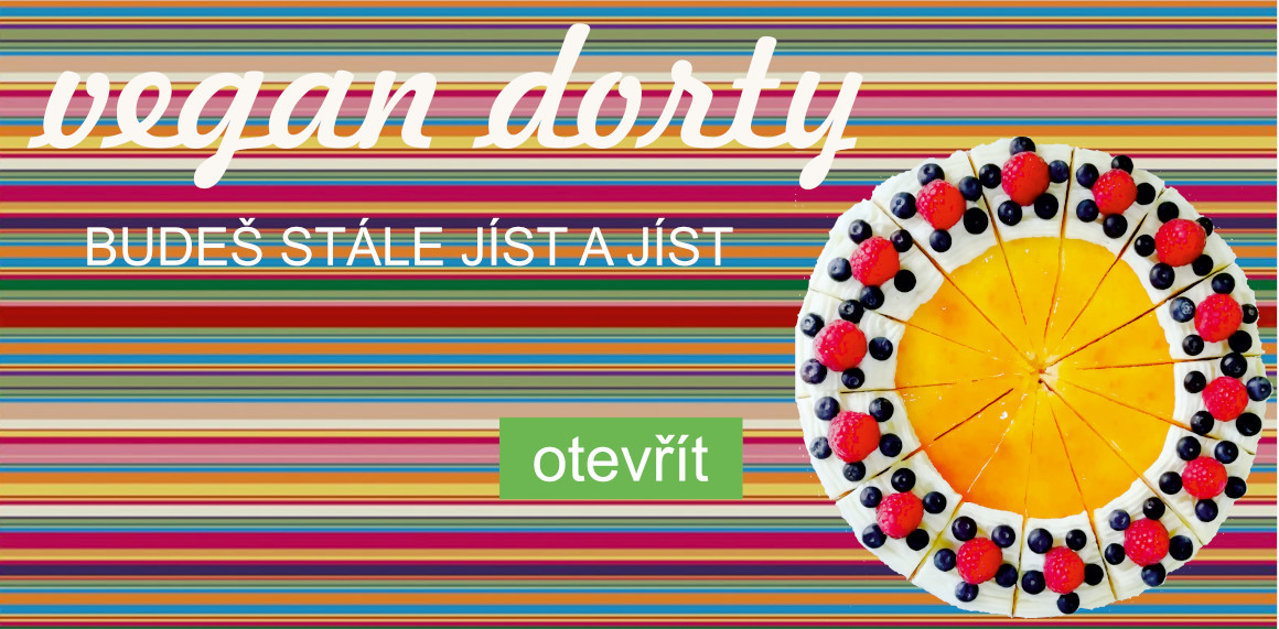 veganské pravé dorty