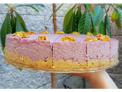 raw-malinový cheesecake-znojmo