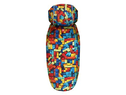 WAUDOG Pláštěnka pro psy s kapucí „Blocks“ XXS