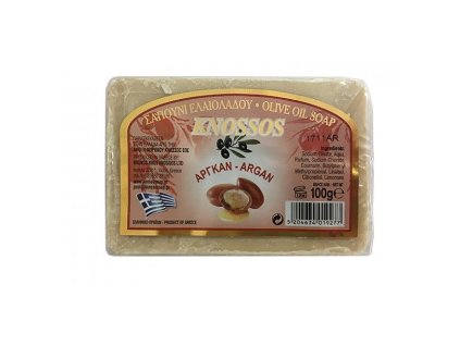 Olivové mýdlo Argan 100g, Knossos