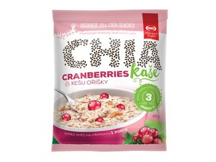 Kaše chia cranberries a kešu 65g, Semix