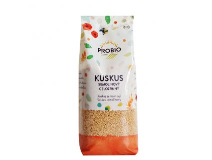 Kuskus semolinový celozrnný 400g, BIO PROBIO