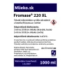 syridlo fromase 220 xl 1000ml etiketa