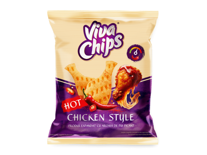 VIVA Chips kuře pikant 50g