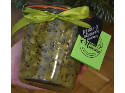 Kiwi džem s březovým cukrem
