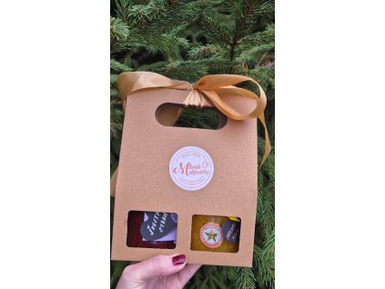 Dárková krabička na 2 skleničky