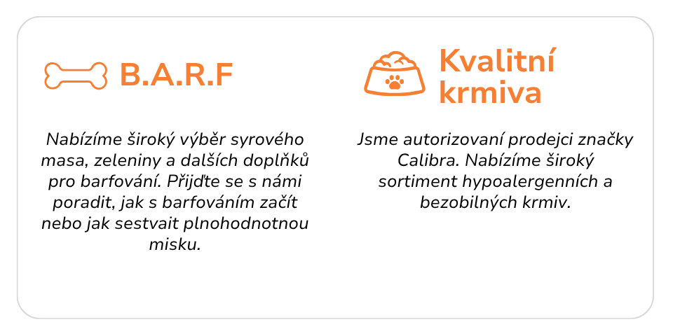 b.a.r.f a kvalitní krmiva