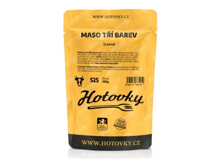 b maso tri barev 2 porce