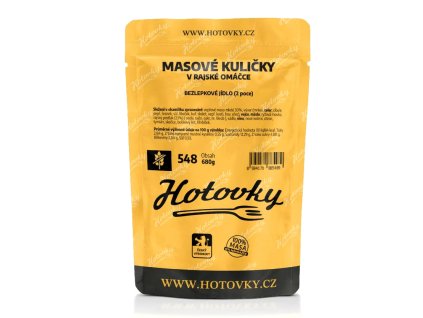 b bezlepkove masove kulicky v rajske omacce 2 porce