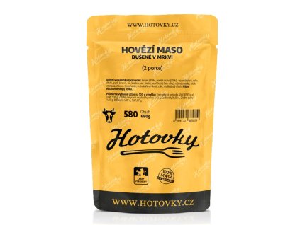 b hovezi maso dusene v mrkvi 2 porce