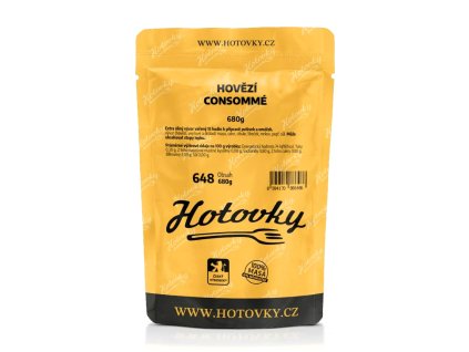 a hovezi consomme 680g