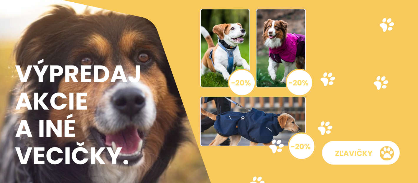 výpredaj potrieb pre psy