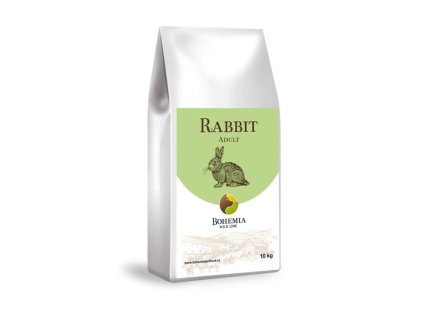 BOHEMIA WILD Adult Rabbit (Granule zo sušeného králičieho mäsa)