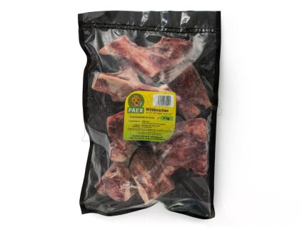 2231 paex divinove kosti 1 kg mrazene kosti zo zveriny pre psov doplnok barf stravy
