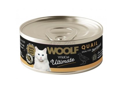 woolf wildcat ultimate quail pate 85 g