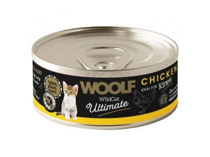 woolf wildcat ultimate kitten chicken pate 85 g