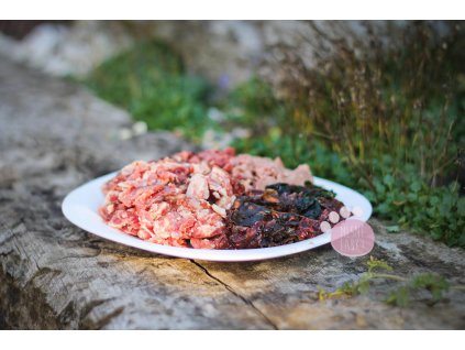 pštros komplet žraso