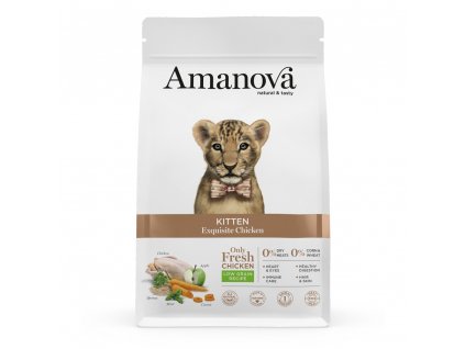0026982 amanova cat kitten chicken quinoa lg 15 kg