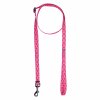 twist leash red
