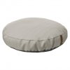 round bed beige