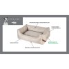 square dog bed anthracite2