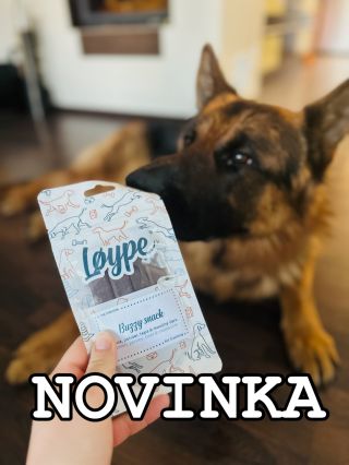 Loype snack Buzzy - Losos, petržlen, repa a múčny červ Ako najlepšie odmeniť svojho psa po skvelom výkone alebo...