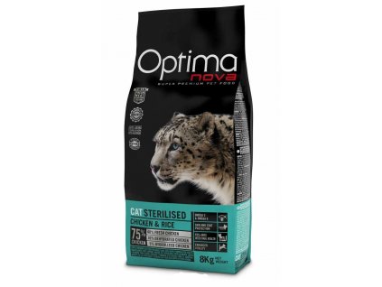 OPTIMAnova Cat Sterilised 8 kg