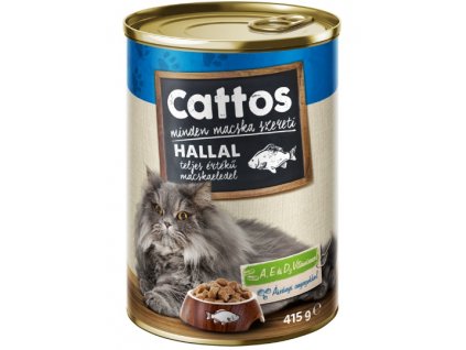 Cattos Cat rybí 415g