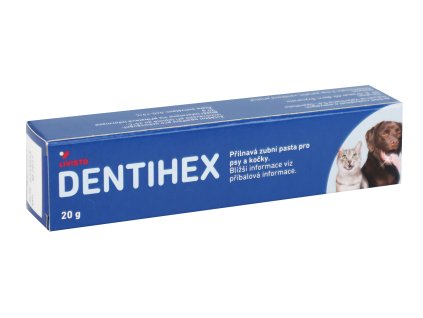 Dentihex 2 mg/g pasta pro psy a kočky 20 g