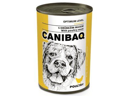 Canibaq konzerva pro psy Drůbeží 415 g