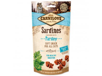 Carnilove Cat Semi Moist Snack Sardine & Parsley 50g