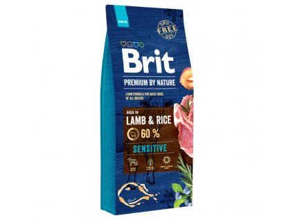 Brit Premium by Nature Sensitive Lamb & Rice