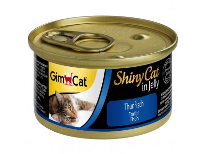 GimCat ShinyCat Jelly tuňák 70g