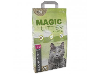 MAGIC LITTER Wooden Chips 8l