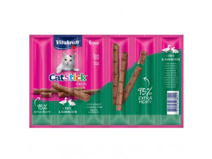 Vitakraft Cat Stick Classic kachna & králík