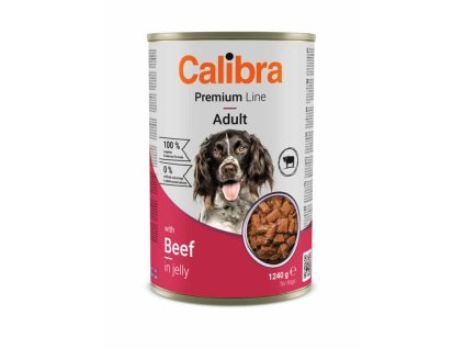 Calibra Dog Premium konz. with Beef 1240g
