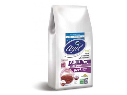 Agil Adult All Breed Low Grain Beef&Lamb&Tuna 10kg