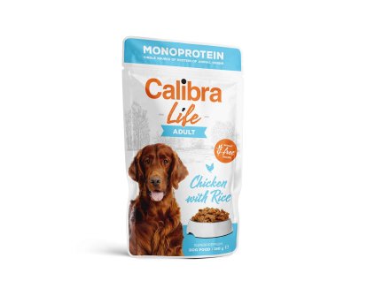 Calibra Dog Life kapsa Adult Chicken 150g